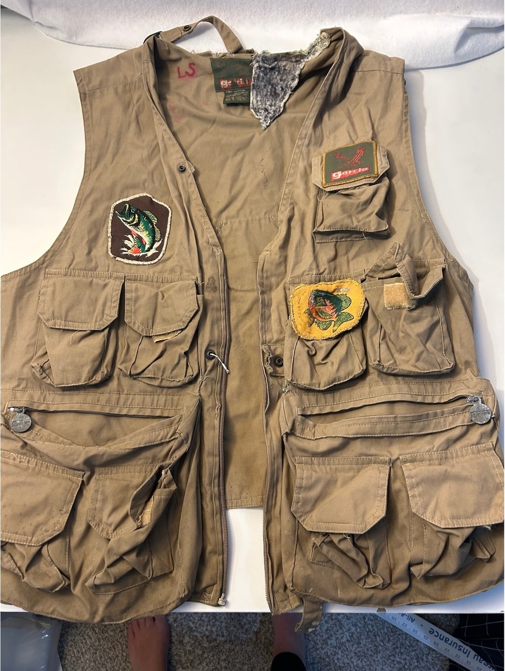 Vintage Fishing Vest